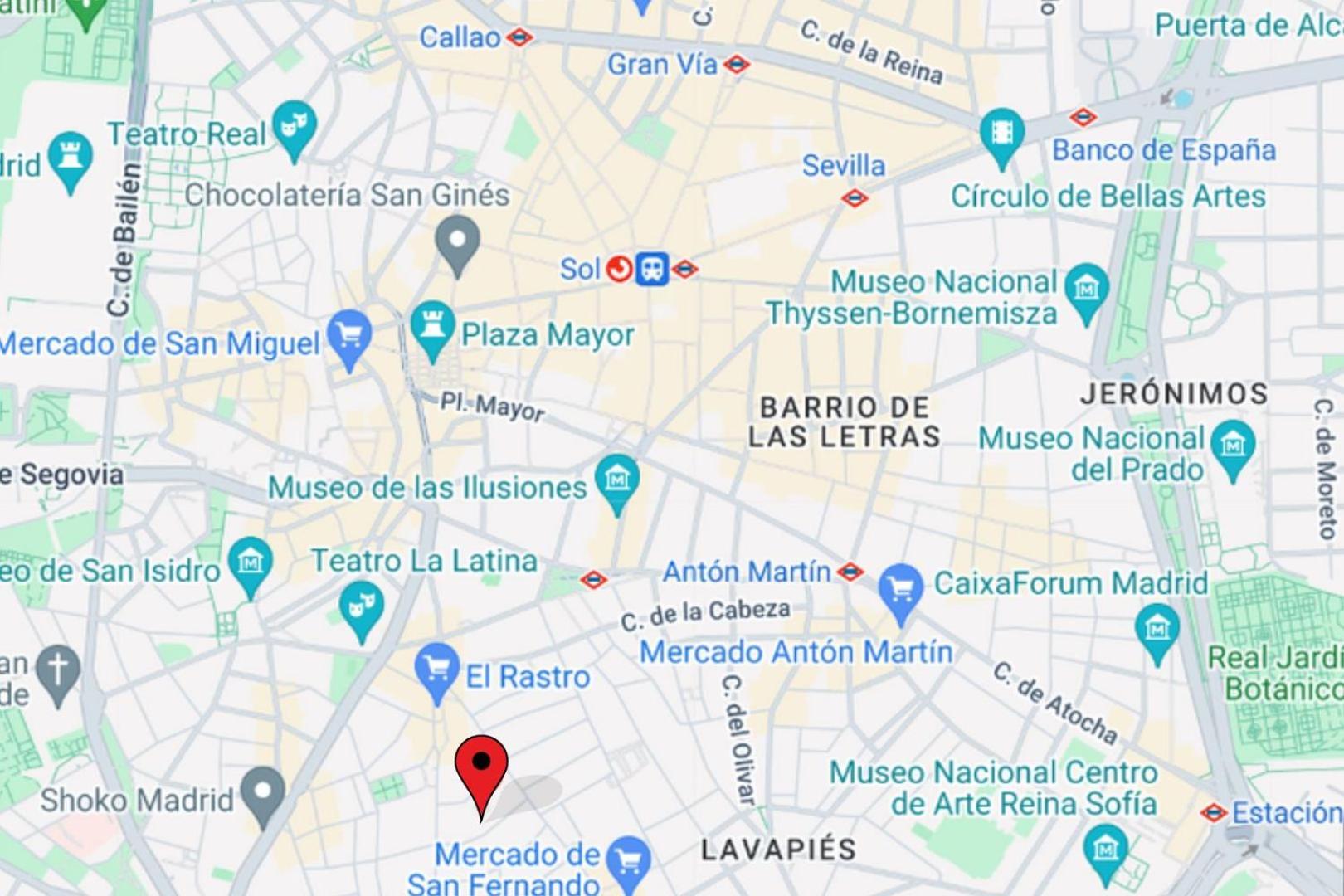Maravilloso 10pax En La Latina-rastro Apartament